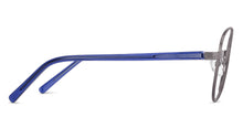 Load image into Gallery viewer, Gunmetal Aviator Full Rim Unisex Eyeglasses by Vincent Chase Computer Glasses-138167