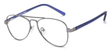 Load image into Gallery viewer, Gunmetal Aviator Full Rim Unisex Eyeglasses by Vincent Chase VC-134748
