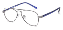Load image into Gallery viewer, Gunmetal Aviator Full Rim Unisex Eyeglasses by Vincent Chase VC-134748