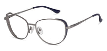 Load image into Gallery viewer, Gunmetal Cat Eye Full Rim Medium Women Eyeglasses by Vincent Chase Online-142835