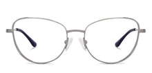 Load image into Gallery viewer, Gunmetal Cat Eye Full Rim Medium Women Eyeglasses by Vincent Chase Online-142835