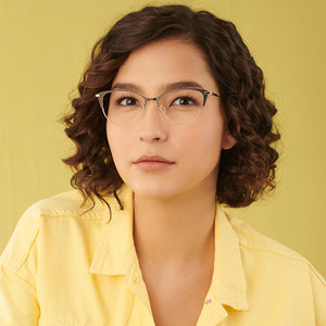 Black Cat Eye Full Rim Women Eyeglasses by Vincent Chase-203387
