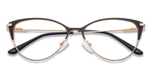 Load image into Gallery viewer, Black Cat Eye Full Rim Women Eyeglasses by Vincent Chase-203387