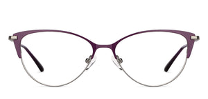 Purple Cat Eye Full Rim Women Eyeglasses by Vincent Chase-145706