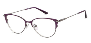 Purple Cat Eye Full Rim Women Eyeglasses by Vincent Chase-145706