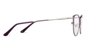 Purple Cat Eye Full Rim Women Eyeglasses by Vincent Chase-145706