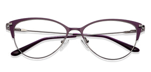 Purple Cat Eye Full Rim Women Eyeglasses by Vincent Chase-145706