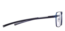 Load image into Gallery viewer, Blue Geometric Full Rim Unisex Eyeglasses by Vincent Chase-134764