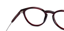 Load image into Gallery viewer, Red Round Full Rim Unisex Eyeglasses by Lenskart Air Online-134766