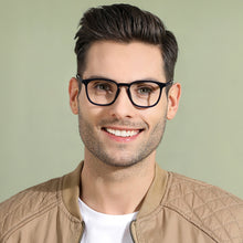 Load image into Gallery viewer, Blue Wayfarer Full Rim Unisex Eyeglasses by Lenskart Air Online-134769