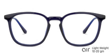 Load image into Gallery viewer, Blue Wayfarer Full Rim Unisex Eyeglasses by Lenskart Air Online-134769