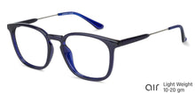 Load image into Gallery viewer, Blue Wayfarer Full Rim Unisex Eyeglasses by Lenskart Air Online-134769