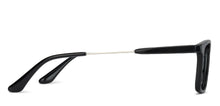 Load image into Gallery viewer, Black Rectangle Full Rim Unisex Eyeglasses by Lenskart Air LA-134770