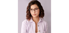 Load image into Gallery viewer, Grey Rectangle Full Rim Unisex Eyeglasses by Lenskart Air-134782