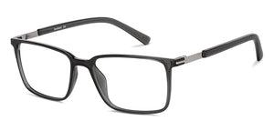 Grey Rectangle Full Rim Unisex Eyeglasses by Lenskart Air-134782