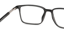 Load image into Gallery viewer, Grey Rectangle Full Rim Unisex Eyeglasses by Lenskart Air-134782