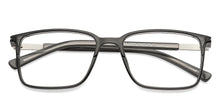 Load image into Gallery viewer, Grey Rectangle Full Rim Unisex Eyeglasses by Lenskart Air-134782