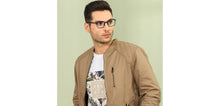 Load image into Gallery viewer, Blue Rectangle Full Rim Unisex Eyeglasses by Lenskart Air-134783