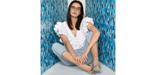 Load image into Gallery viewer, Blue Rectangle Full Rim Unisex Eyeglasses by Lenskart Air-134783