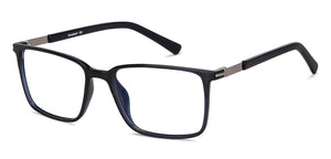Blue Rectangle Full Rim Unisex Eyeglasses by Lenskart Air-134783