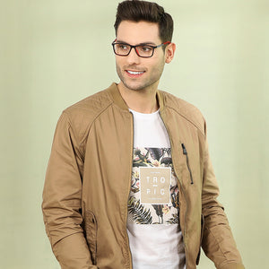 Black Rectangle Full Rim Unisex Eyeglasses by Lenskart Air Online-134784