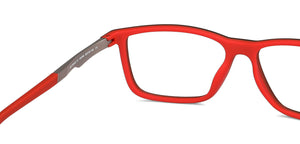 Black Rectangle Full Rim Unisex Eyeglasses by Lenskart Air Online-134784