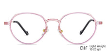 Load image into Gallery viewer, Pink Round Full Rim Women Eyeglasses by Lenskart Air Online-134789