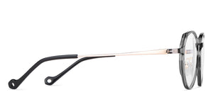 Grey Round Full Rim Unisex Eyeglasses by Lenskart Air Online-134790