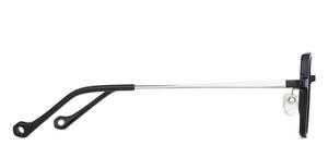 Black Hexagonal Full Rim Unisex Eyeglasses by Lenskart Air Online-134791