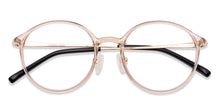 Load image into Gallery viewer, Pink Round Full Rim Medium Unisex Eyeglasses by Lenskart Air Online-134793