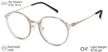 Load image into Gallery viewer, Pink Round Full Rim Medium Unisex Eyeglasses by Lenskart Air Online-134793