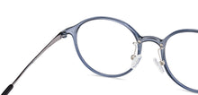 Load image into Gallery viewer, Grey Round Full Rim Medium Unisex Eyeglasses by Lenskart Air Online-134794