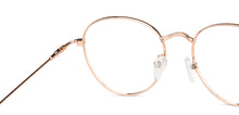 Load image into Gallery viewer, Gold Round Full Rim Unisex Eyeglasses by Vincent Chase VC-151454