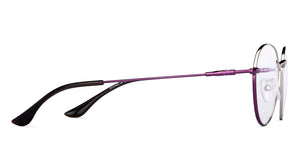 Silver Round Full Rim Unisex Eyeglasses by Vincent Chase-150623