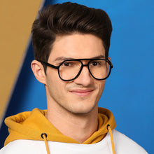 Load image into Gallery viewer, Black Aviator Full Rim Unisex Eyeglasses by Vincent Chase Online-139164