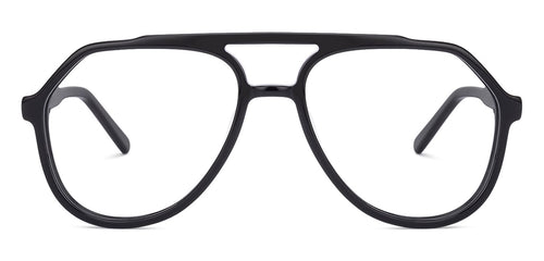 Black Aviator Full Rim Unisex Eyeglasses by Vincent Chase Online-139164