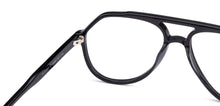 Load image into Gallery viewer, Black Aviator Full Rim Unisex Eyeglasses by Vincent Chase Online-139164