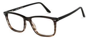 Brown Rectangle Full Rim Unisex Eyeglasses by Vincent Chase-148855