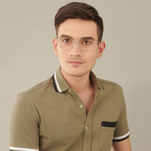 Load image into Gallery viewer, Transparent Geometric Full Rim Unisex Eyeglasses by Vincent Chase Computer Glasses-148635