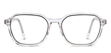 Load image into Gallery viewer, Transparent Geometric Full Rim Unisex Eyeglasses by Vincent Chase Computer Glasses-148635