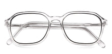 Load image into Gallery viewer, Transparent Geometric Full Rim Unisex Eyeglasses by Vincent Chase Computer Glasses-148635