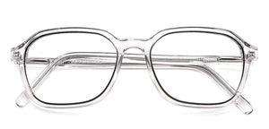 Transparent Geometric Full Rim Unisex Eyeglasses by Vincent Chase Computer Glasses-148635