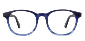 Blue Round Full Rim Unisex Eyeglasses by Vincent Chase VC-134904