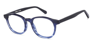 Blue Round Full Rim Unisex Eyeglasses by Vincent Chase VC-134904