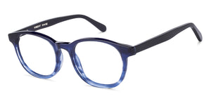 Blue Round Full Rim Unisex Eyeglasses by Vincent Chase VC-134904