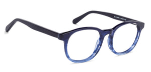Blue Round Full Rim Unisex Eyeglasses by Vincent Chase VC-134904