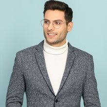 Load image into Gallery viewer, Gold Round Full Rim Unisex Eyeglasses by Vincent Chase Essentials-134920