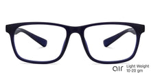 Load image into Gallery viewer, Blue Rectangle Full Rim Unisex Eyeglasses by Lenskart Air Online-135619