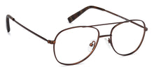 Load image into Gallery viewer, Brown Aviator Full Rim Unisex Eyeglasses by Vincent Chase VC-135931