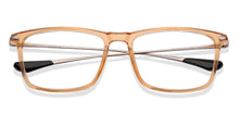 Load image into Gallery viewer, Brown Rectangle Full Rim Extra Wide Unisex Eyeglasses by Lenskart Air-145771